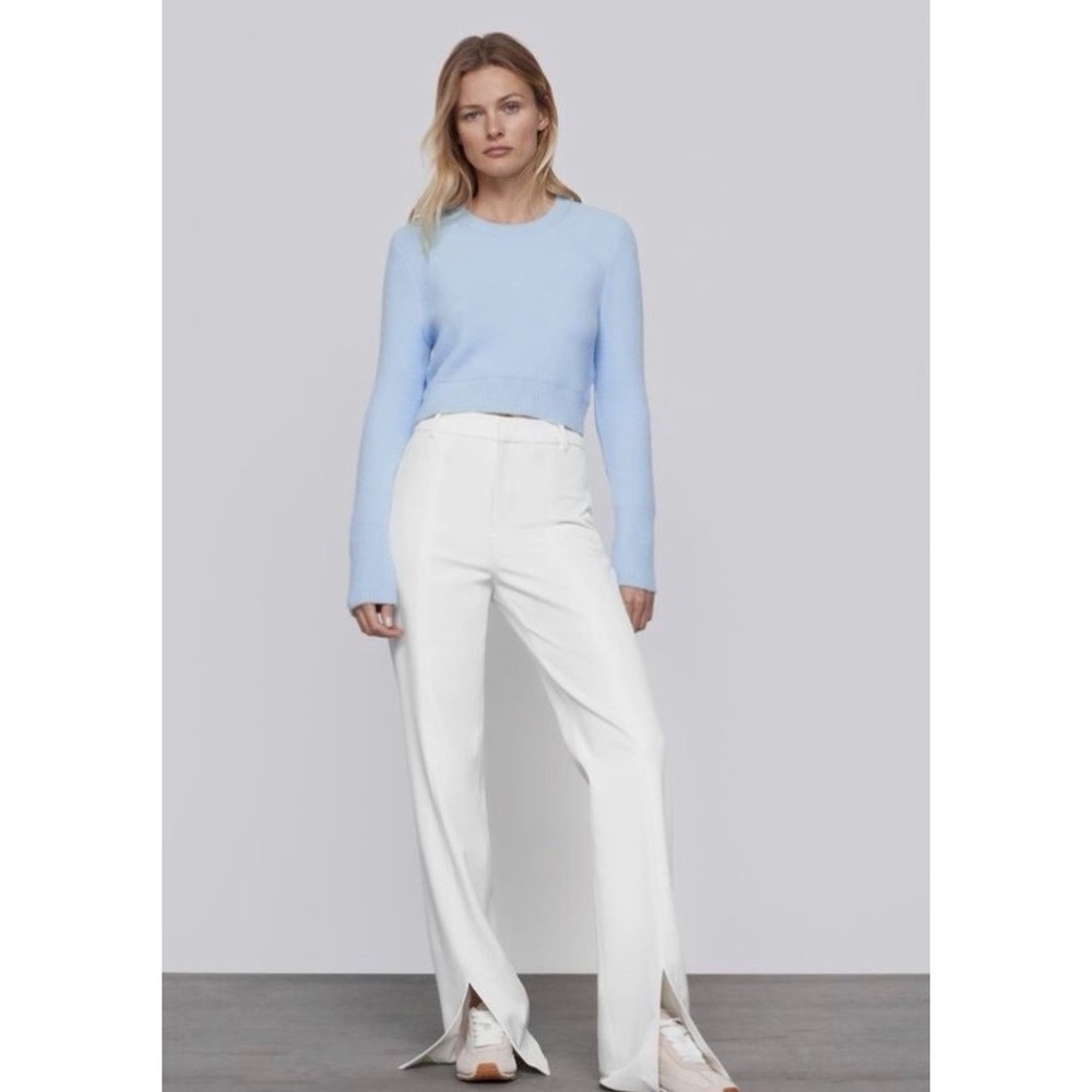 Zara Soft Feel Cropped Sweater | Size: S